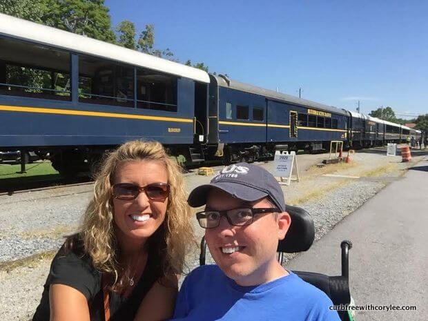 blue ridge scenic railway wheelchair accessible, Blue Ridge train