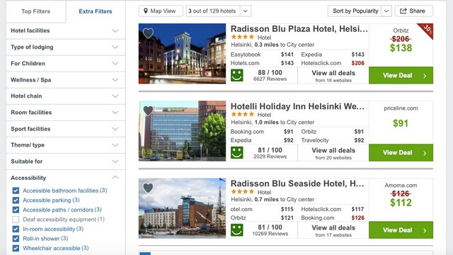 booking wheelchair accessible hotels guide