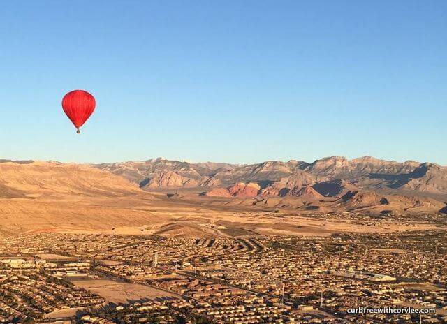 Las Vegas hot air balloon