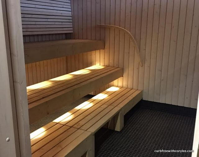 wheelchair accessible sauna helsinki finland