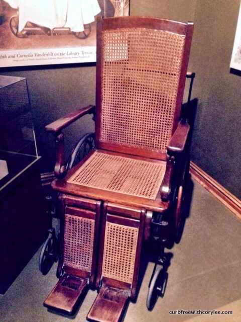 Perhaps I would have had a wheelchair like this way back when... Looks comfy, eh?