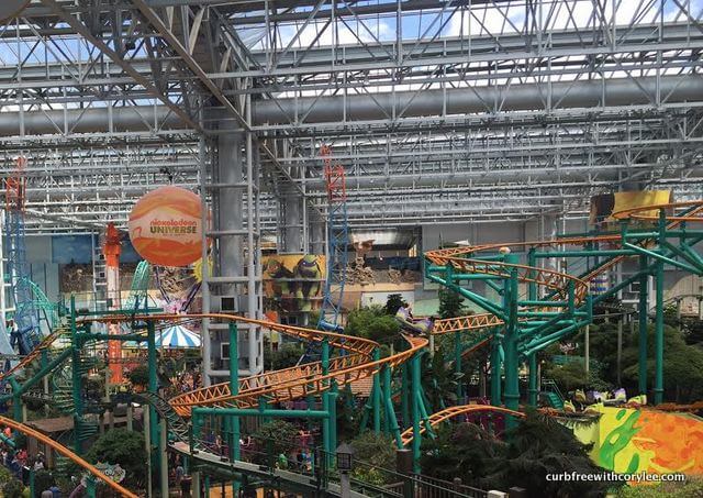  Mall of America attractions, wheelchair accessible, guide, USA travel, wheelchair guide, nickelodeon universe 