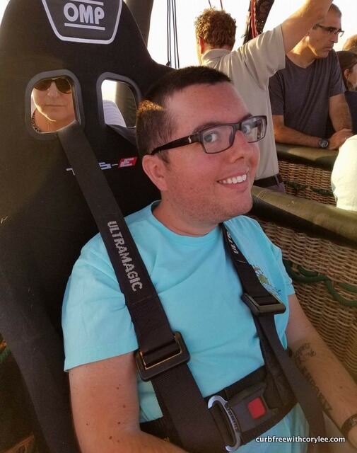  wheelchair accessible hot air balloon over israel