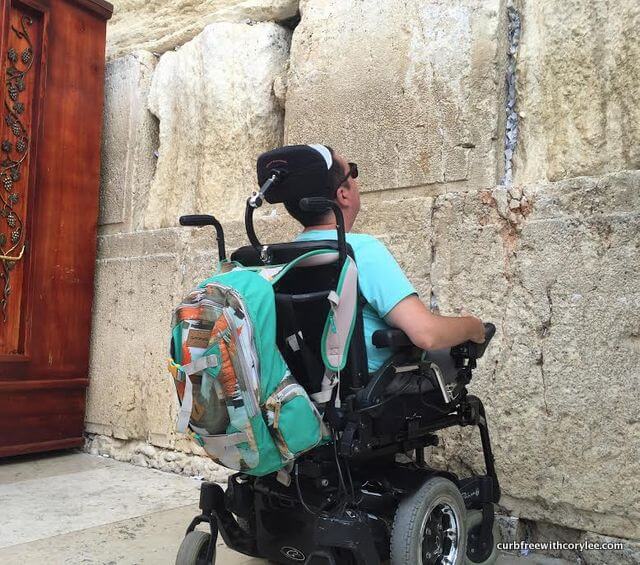 At the Western Wall in Jerusalem