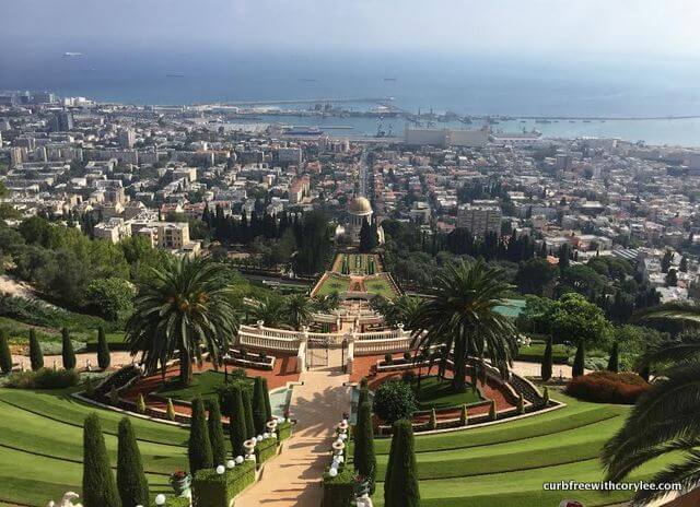 haifa israel wheelchair accessible bahai gardens