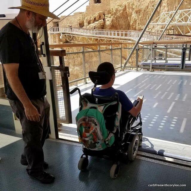  wheelchair accessible masada dead sea israel