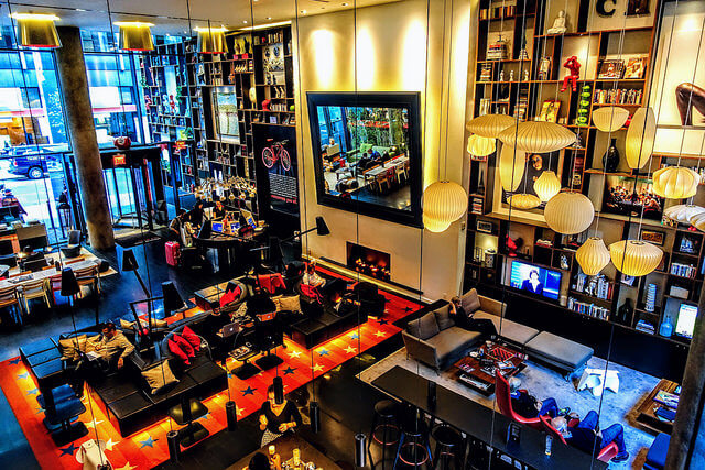 citizenM Hotel. wheelchair accessible hotels in new york city