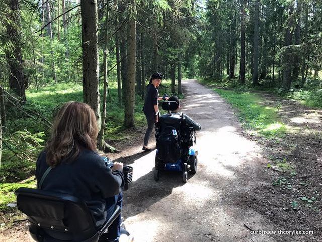 wheelchair accessible viru bog in estonia 
