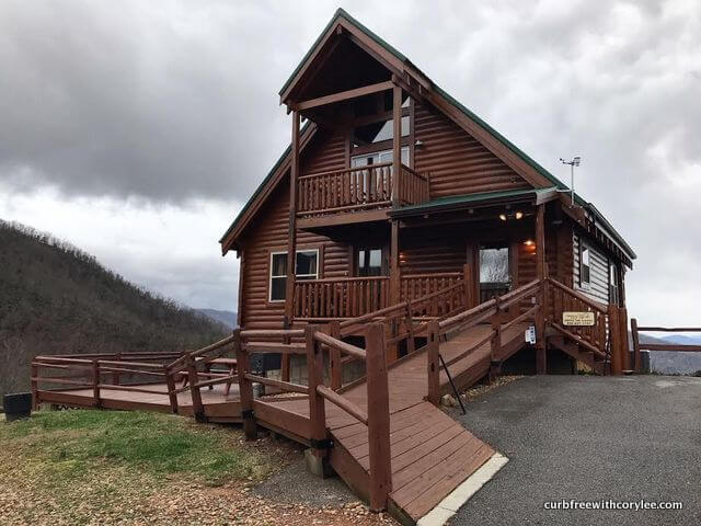  wheelchair accessible cabin great smoky mountains