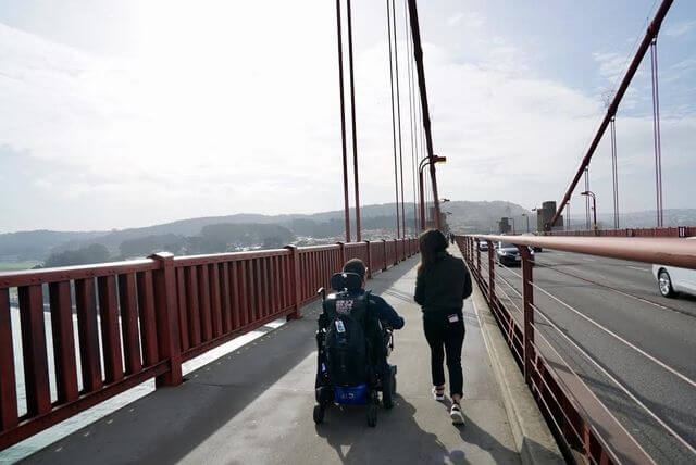 Golden Gate Bridge wheelchair access