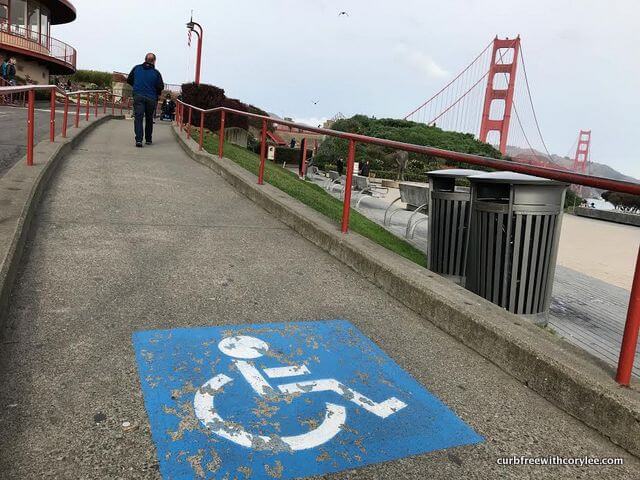  Golden Gate Bridge wheelchair access