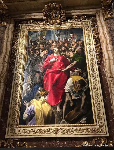 The Disrobing of Christ by El Greco, things to do in Toledo Spain, Toledo day trip, toledo spain attractions