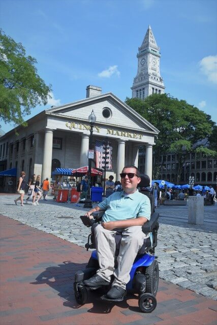  boston in a day, boston sightseeing, wheelchair user, quincy market