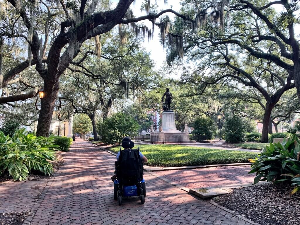 wheelchair accessible Savannah