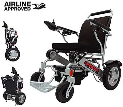  Medline Ultra Lightweight Transport Wheelchair for