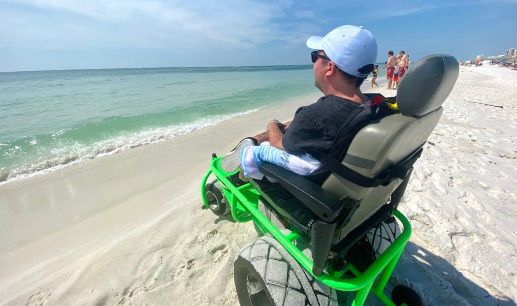 beach wheelchairs near me