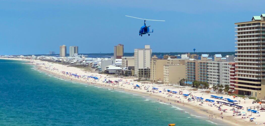 Experience Orange Beach Like Never Before: Take A Helicopter Ride