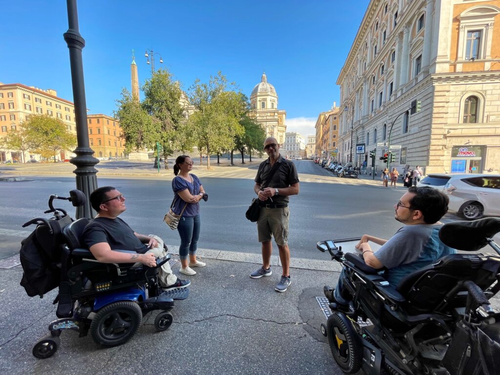 wheelchair tours in rome