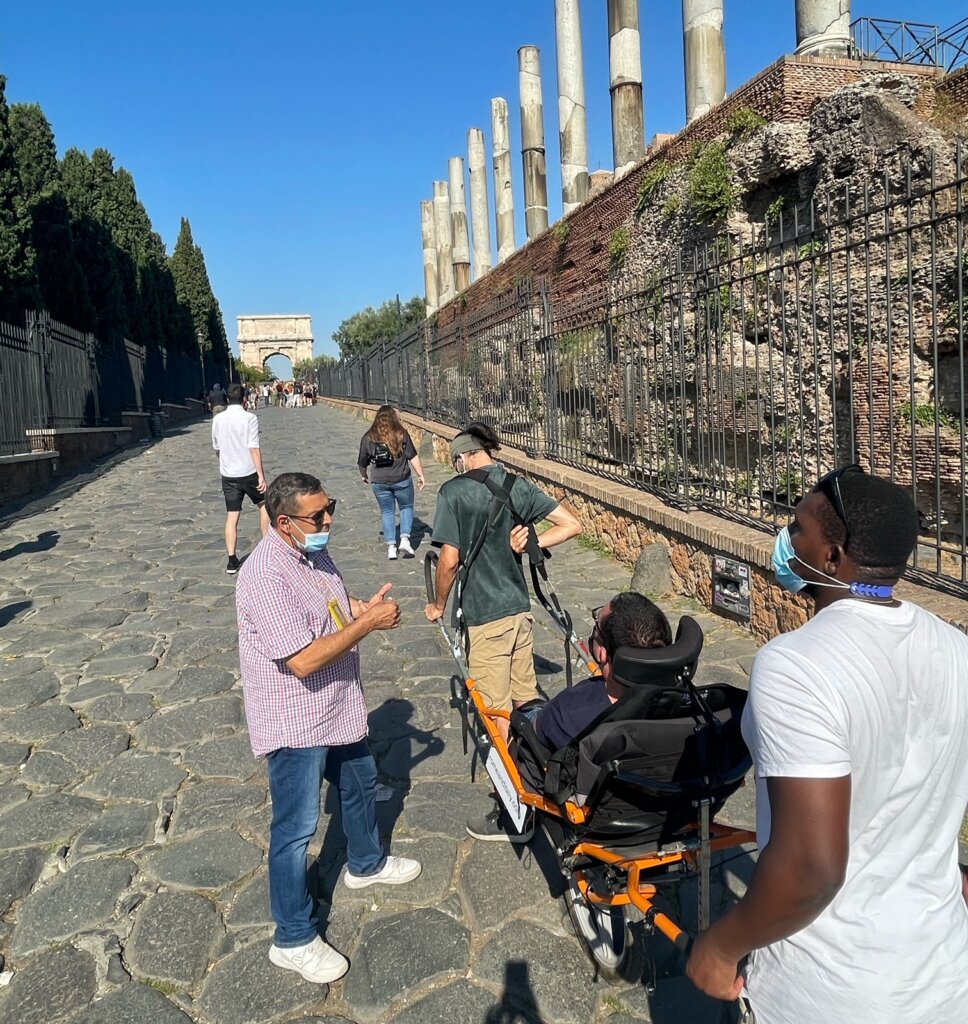 wheelchair tours in rome